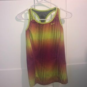 Nike dri-fit tank top + built in bra!